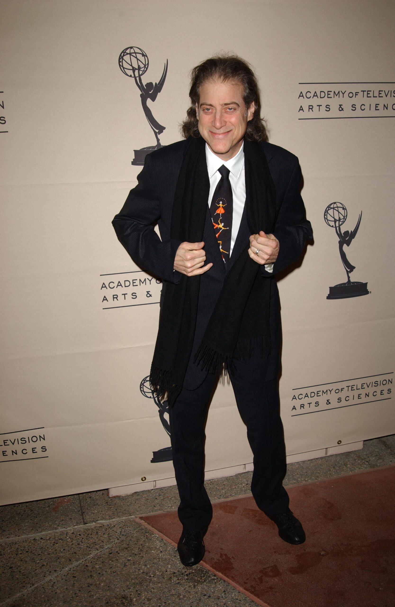 Richard Lewis at the Academy of Television Arts & Sciences Evening with 