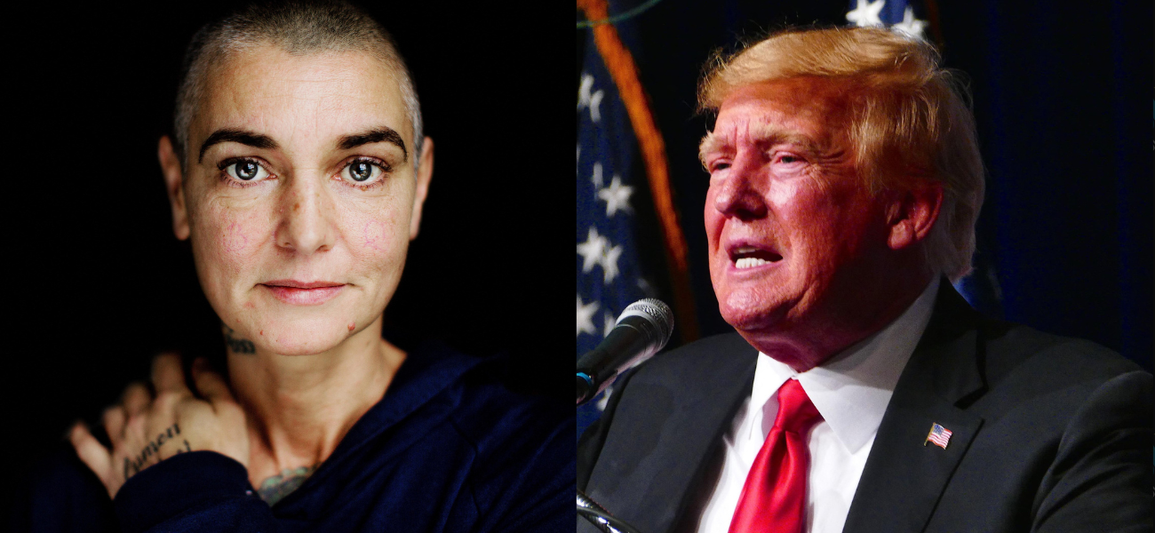 ‘Biblical Devil’ Donald Trump Slammed For Using Sinead O’Connor’s Music At A Rally