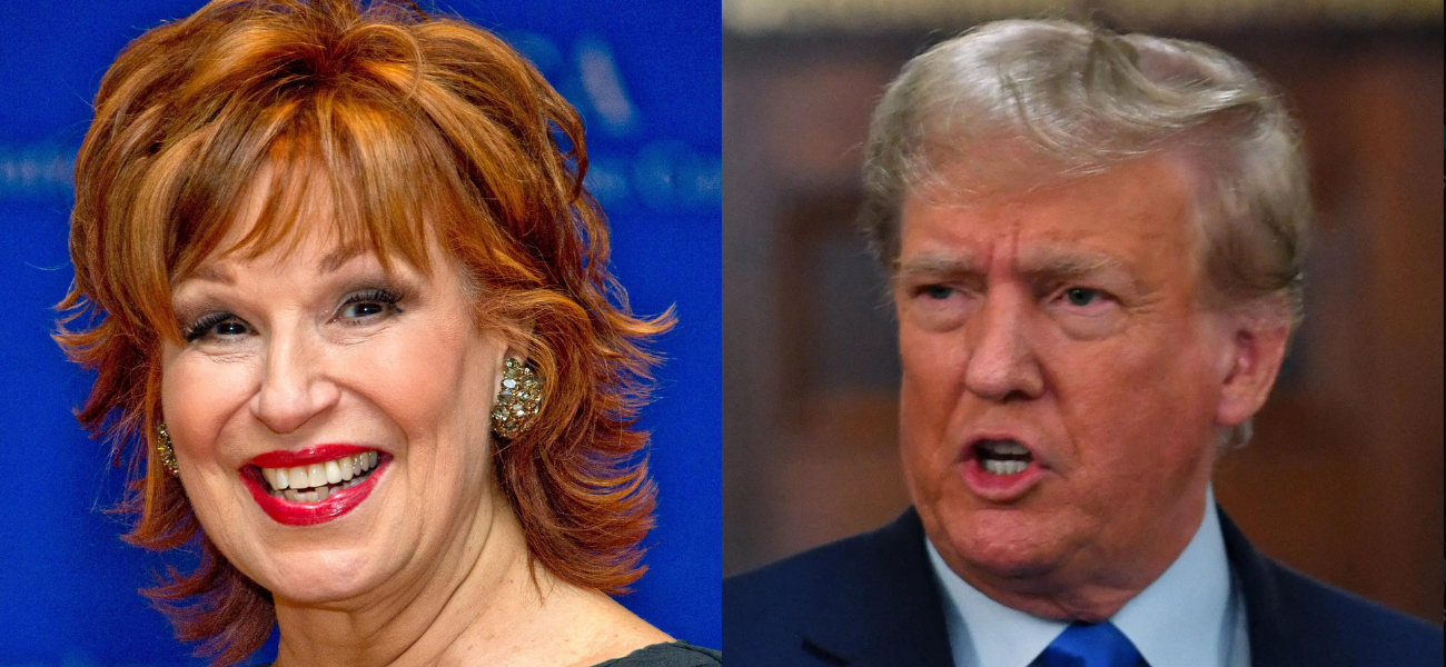 Joy Behar Roasts Donald Trump With Brutal Raunchy Joke About Stormy Daniels