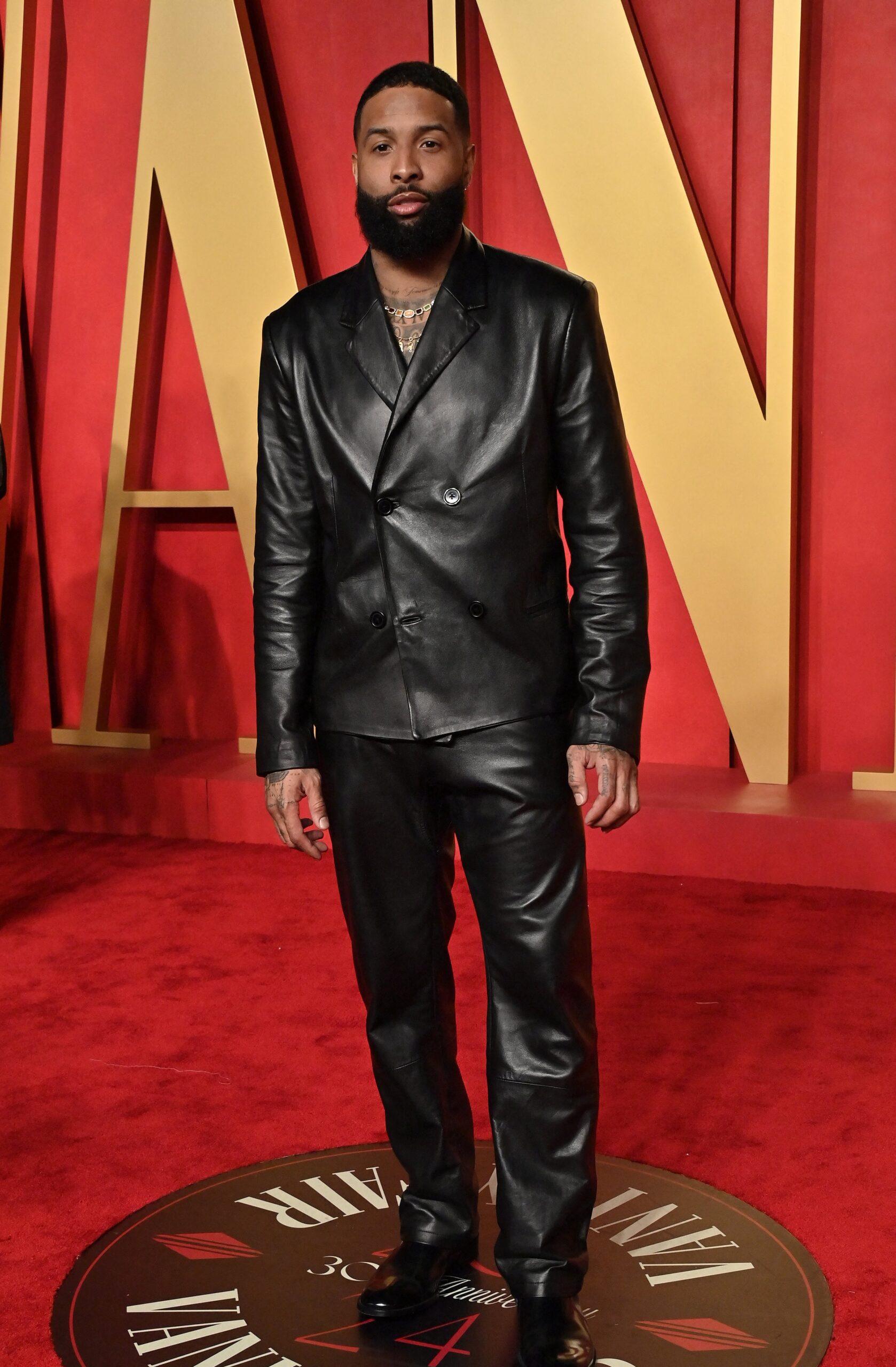 Odell Beckham Jr attends Vanity Fair Oscar Party 2024