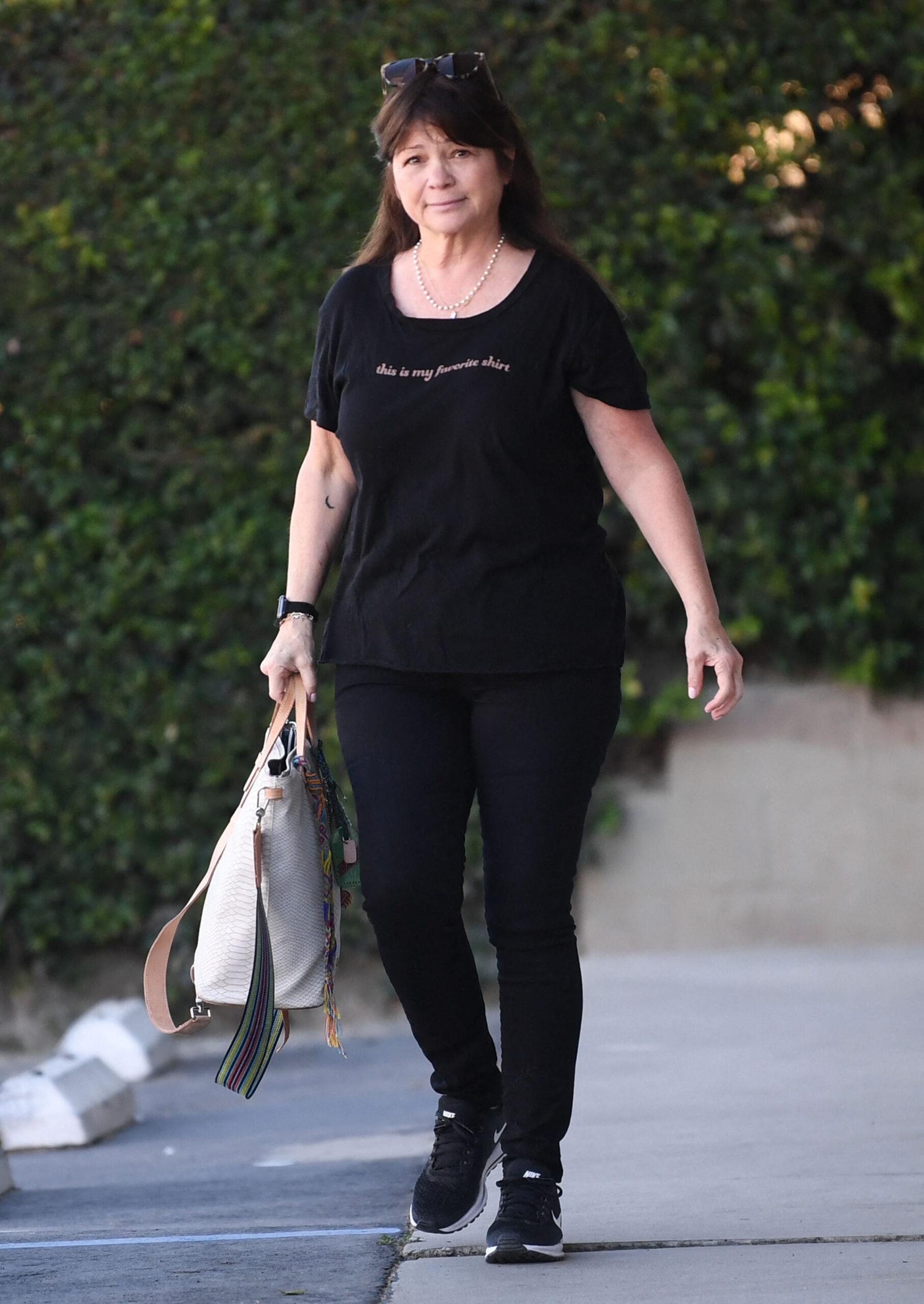Valerie Bertinelli steps out after paying tribute to ex-fling Matthew Perry posting "Rest in peace, sweet man.