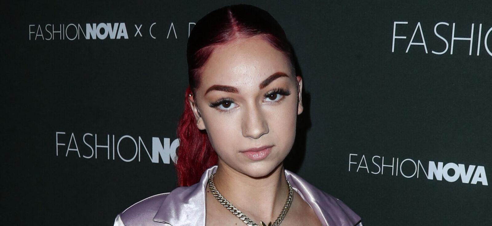 Bhad Bhabie aka Danielle Bregoli arrives at the Fashion Nova x Cardi B Collaboration Launch Event