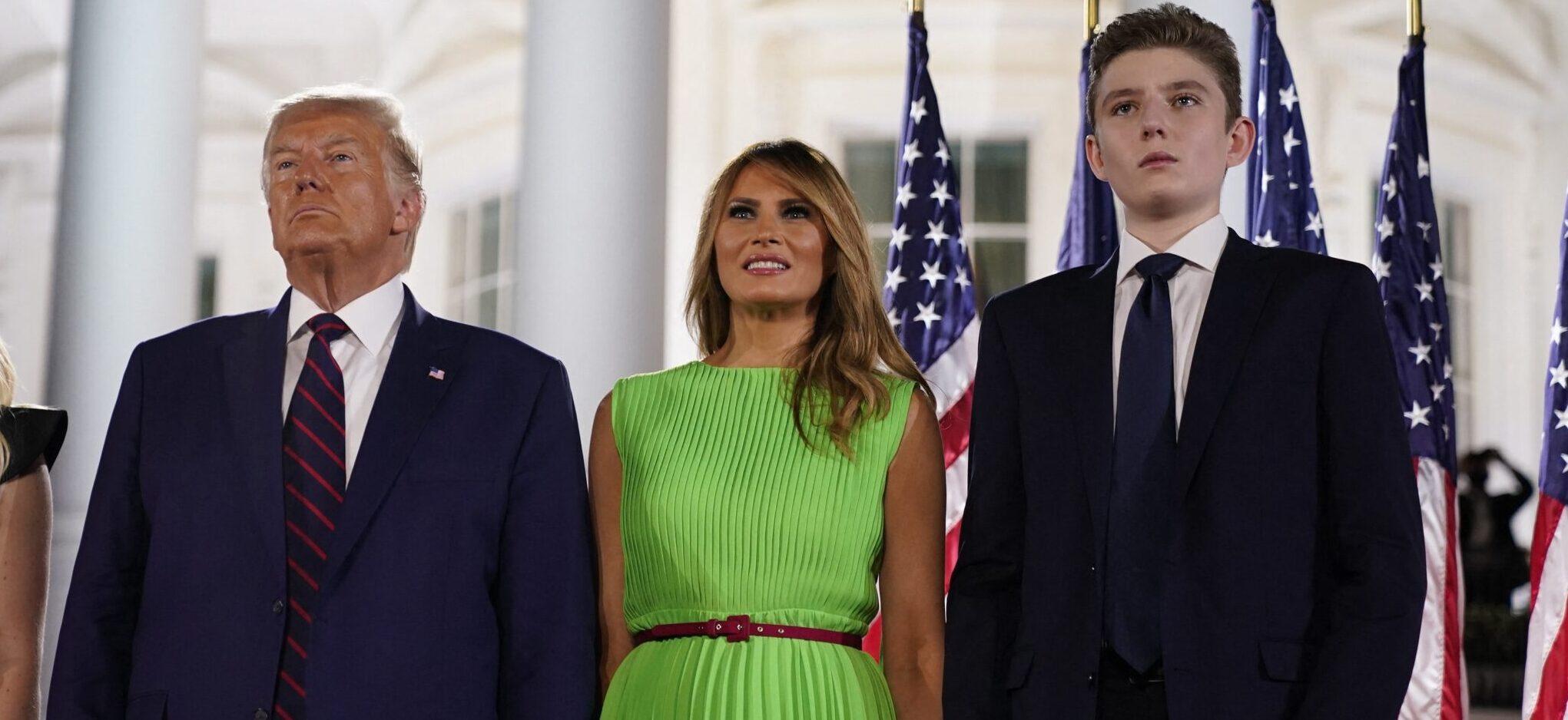 Melania Trump Remains ‘Primary Decision Maker’ On Barron’s Future Even After High School