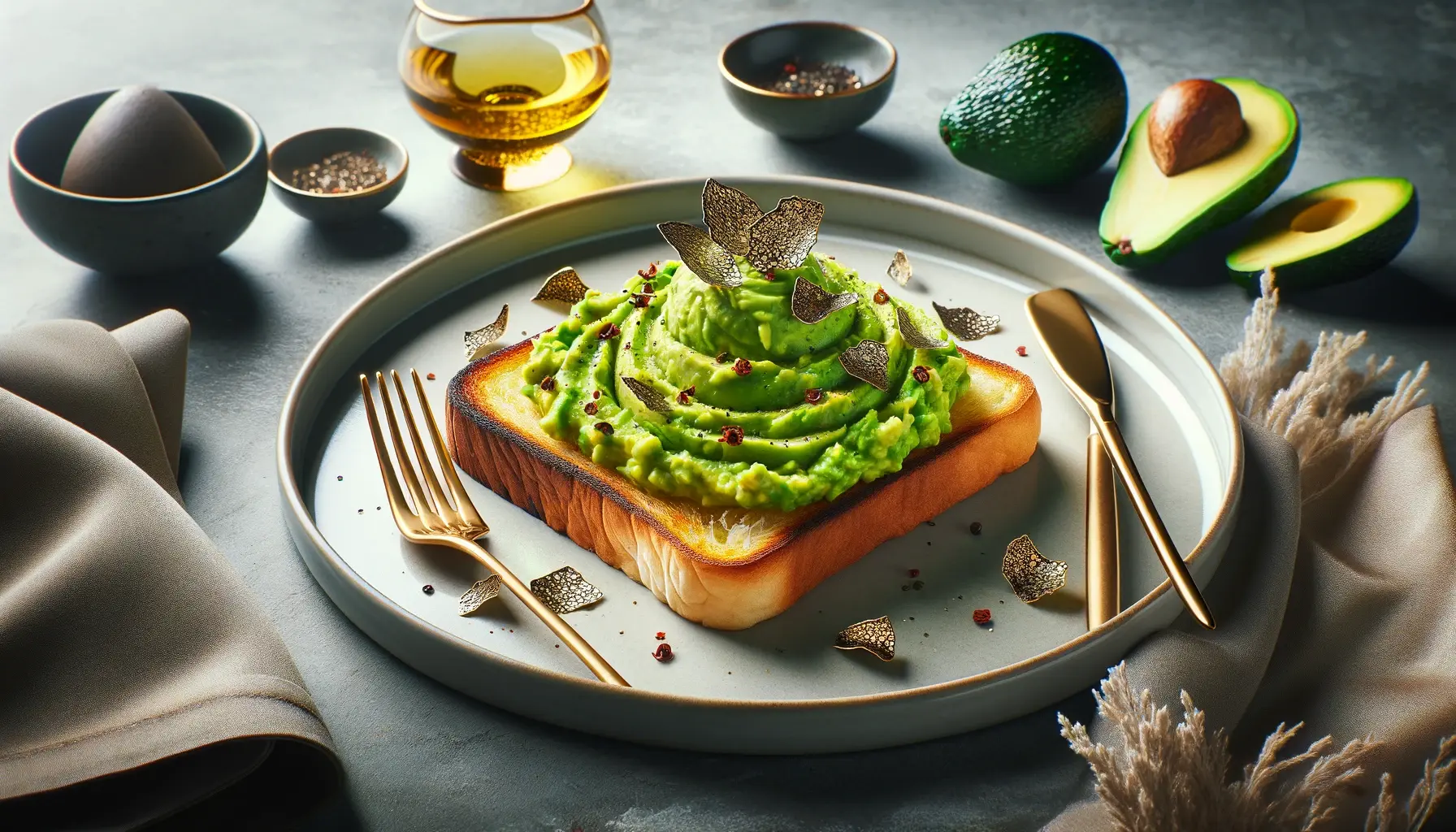 Applause-worthy Avocado Toast: A Lady Gaga-Inspired Culinary Creation By AI
