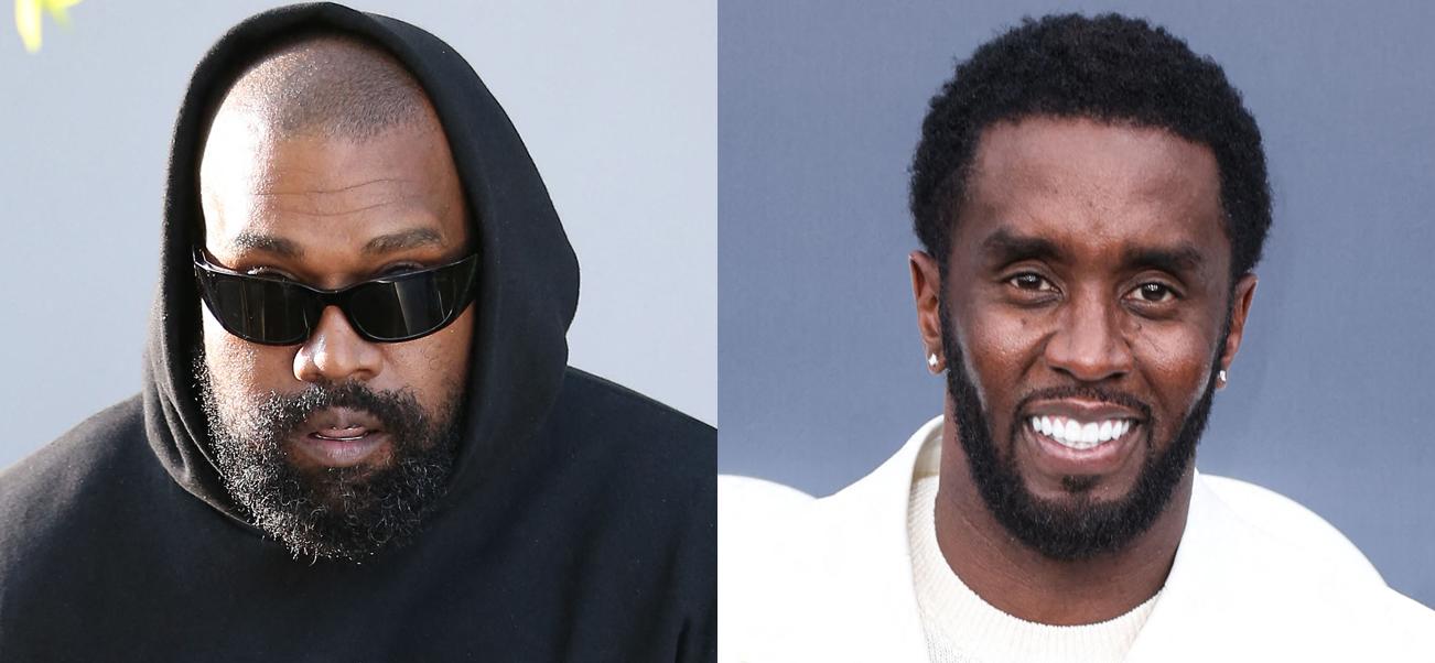 Kanye West Allegedly Evaded Diddy At Rolling Loud Before Home Raid