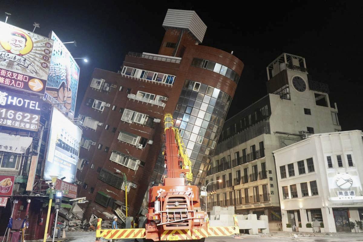 Earthquake hit Taiwan
