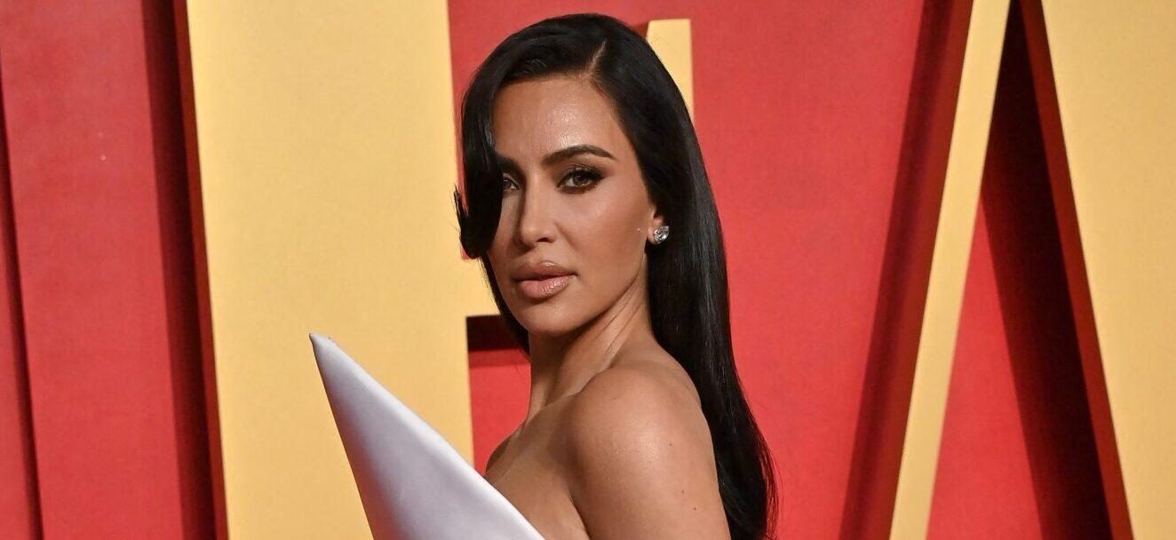 Vanity Fair Oscar Party 2024. 10 Mar 2024 Pictured: Kim Kardashian. Photo credit: OConnor-Arroyo / AFF-USA.com / MEGA TheMegaAgency.com +1 888 505 6342 (Mega Agency TagID: MEGA1109135_071.jpg) [Photo via Mega Agency]