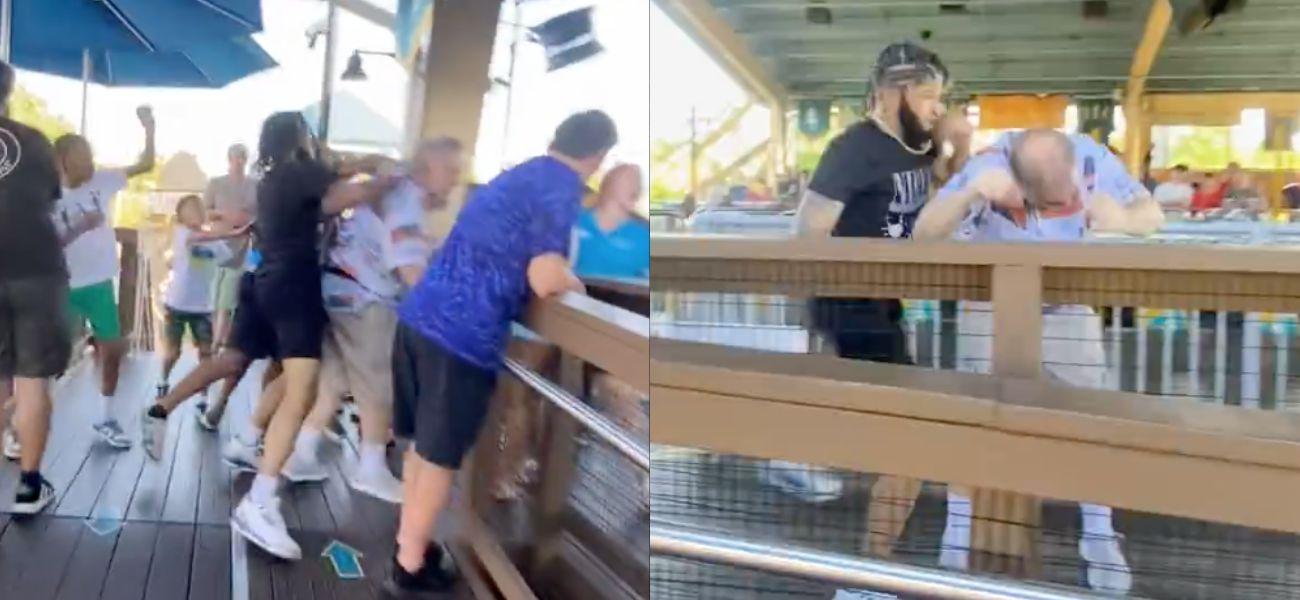 Chaos Erupts At Busch Gardens As A Violent Brawl Breaks Out In Line