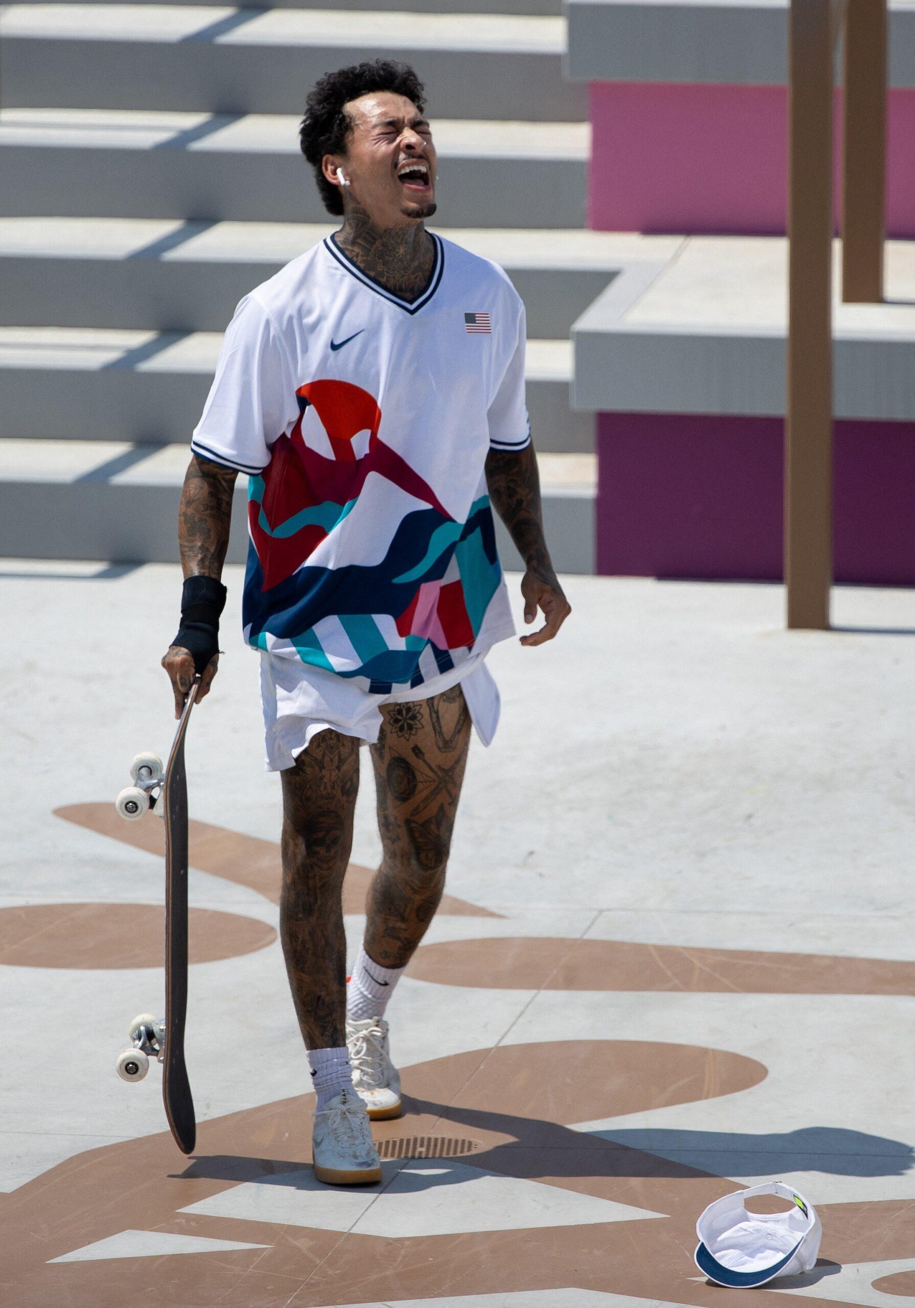 Nyjah Huston in Tokyo 2020