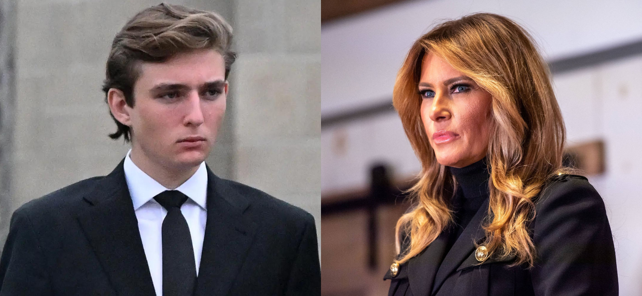 Melania Trump Keeps Barron In A ‘Tight Bubble’ At Mar-a-Lago Away From His Dad’s Hush Money Trial