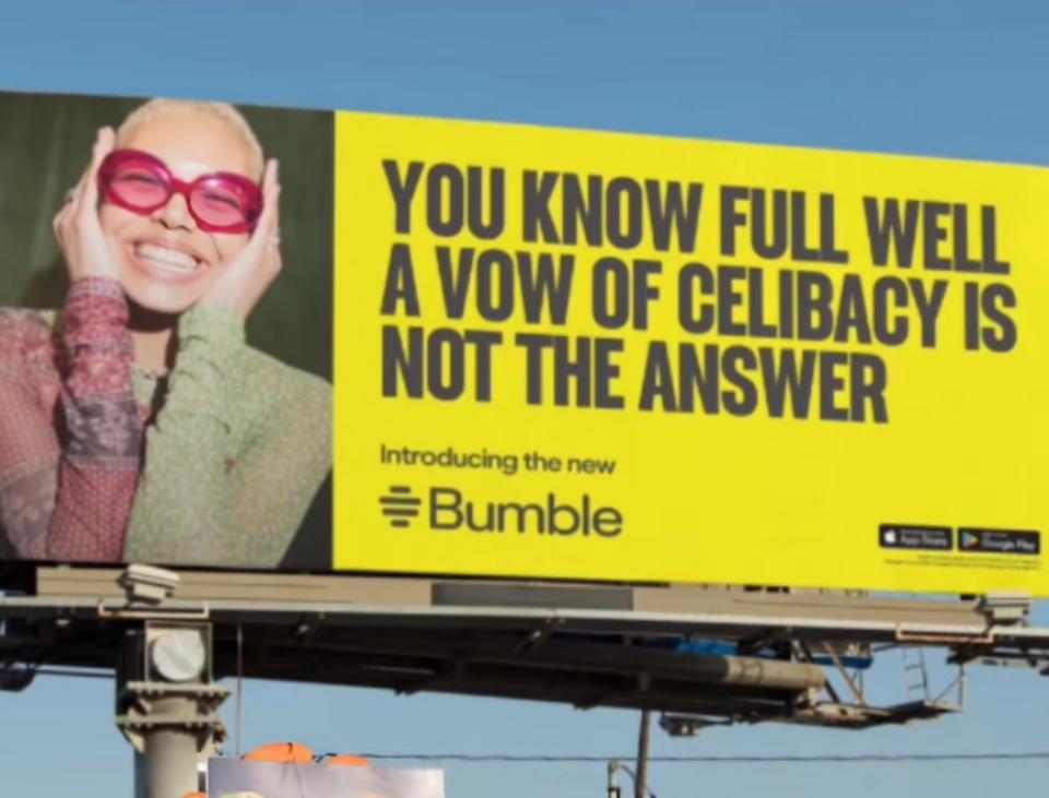 Bumble billboards