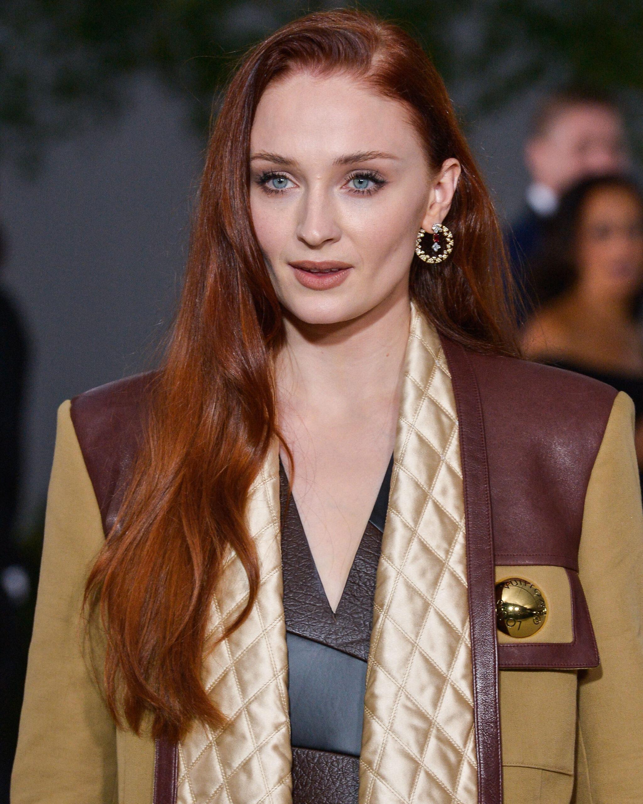 Sophie Turner arrives at 2nd Annual Academy Museum of Motion Pictures Gala 