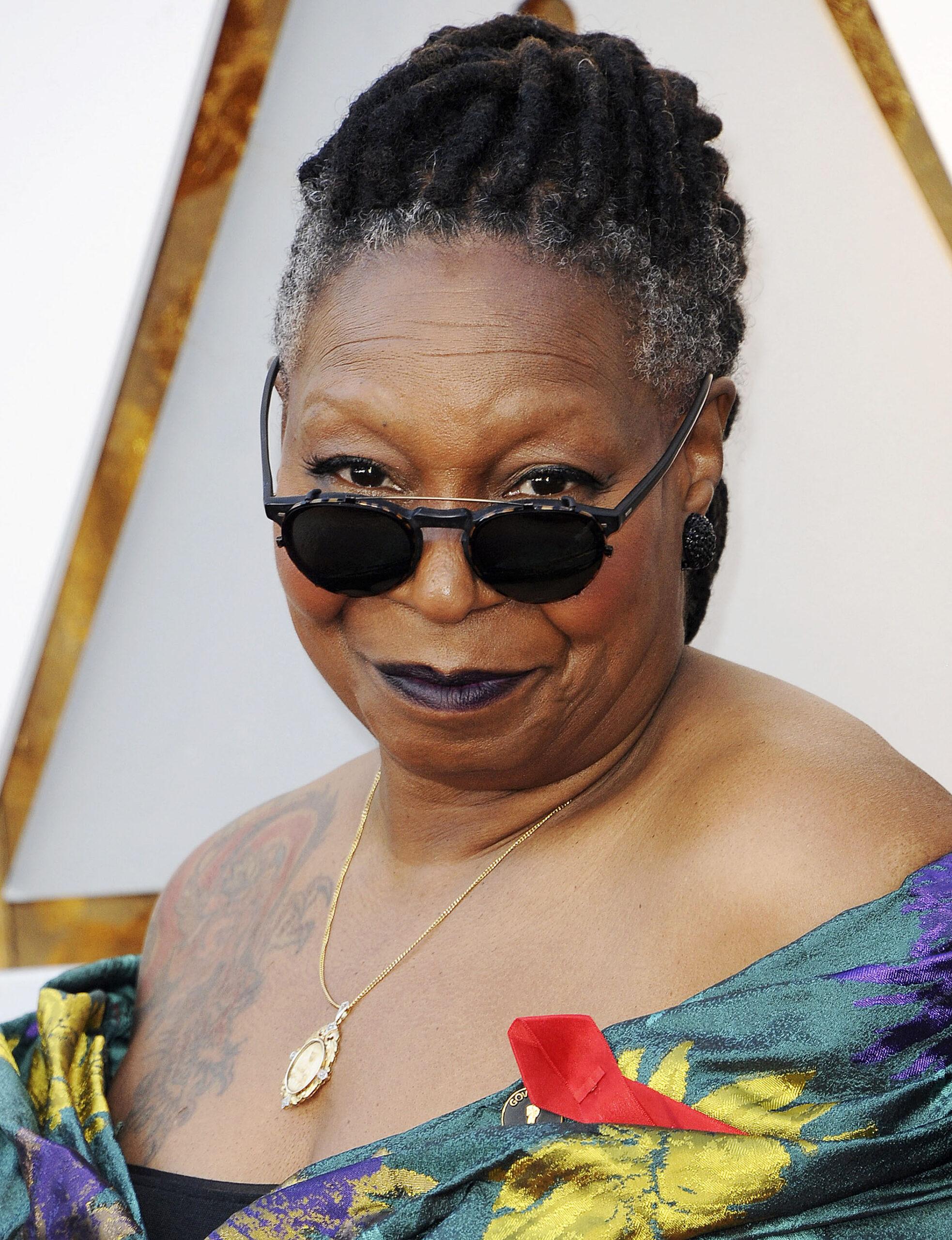 Whoopi Goldberg arrives at 90th Annual Academy Awards