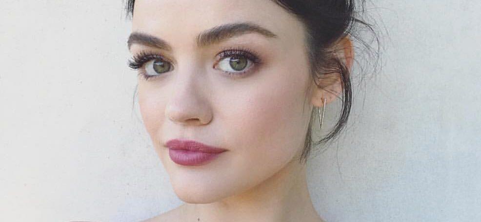 Lucy Hale snaps a selfie.