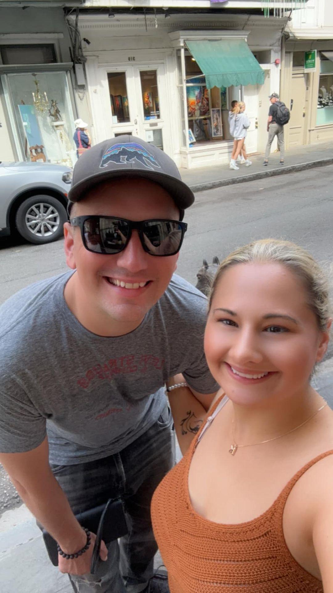 Gypsy Rose Blanchard and Ken Urker smiling