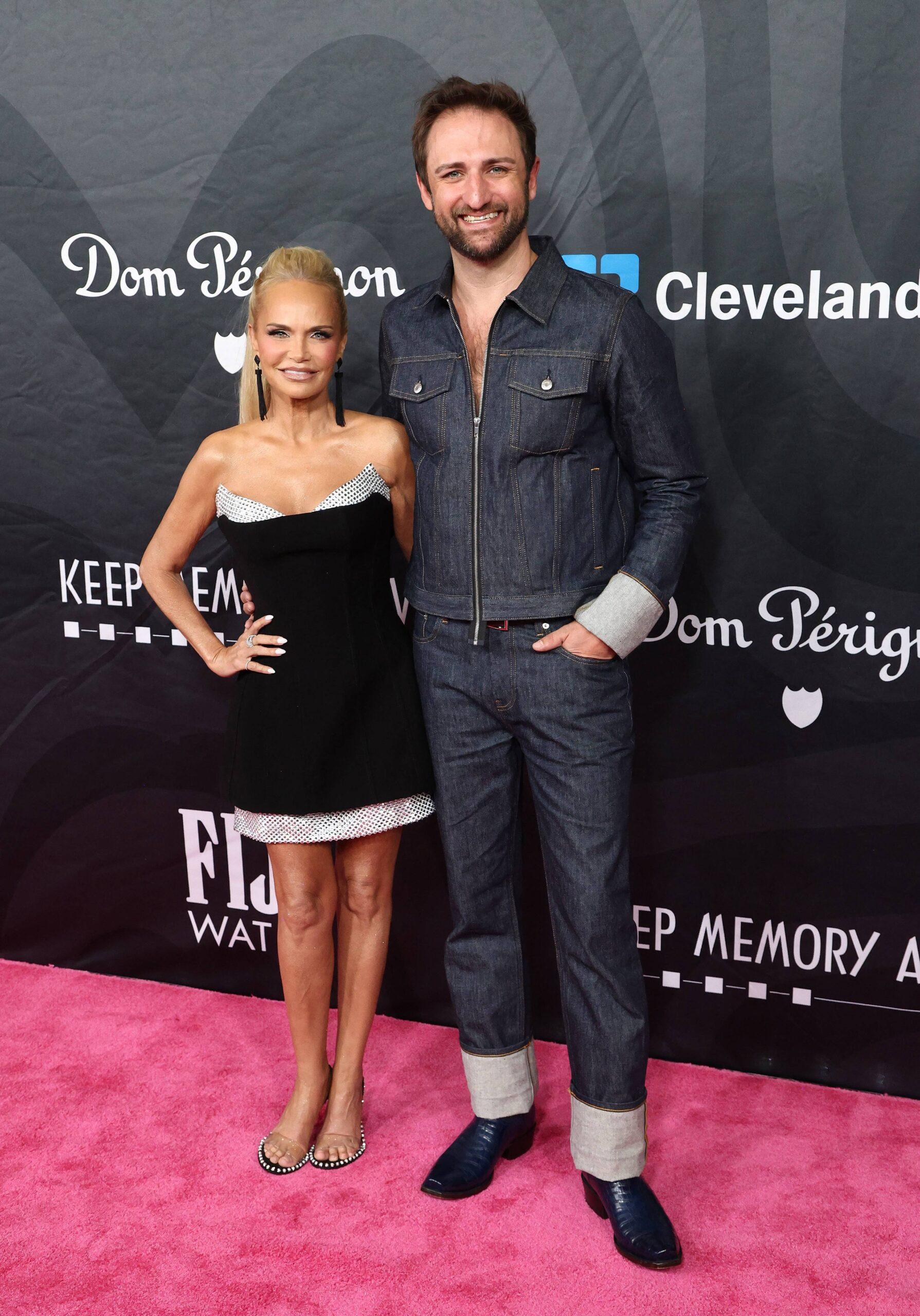 Kristin Chenoweth and Josh Bryant