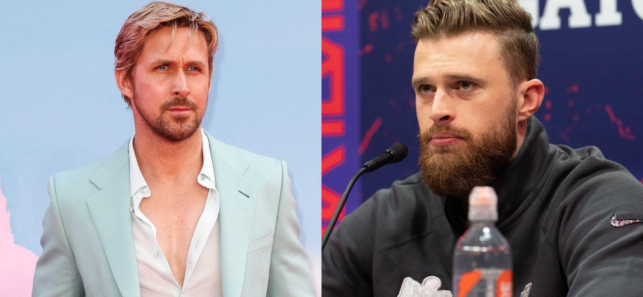 Ryan Gosling (left) and Harrison Butker (right)