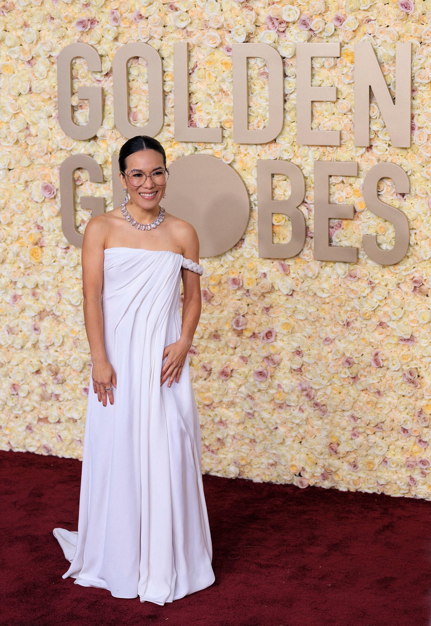 Ali Wong attends the 2024 Golden Globe