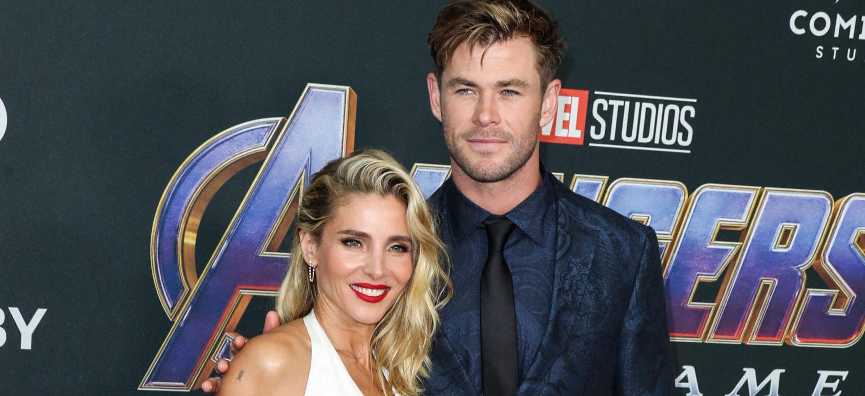 Elsa Pataky and Chris Hemsworth at the World Premiere Of Marvel Studios' 'Avengers: Endgame'