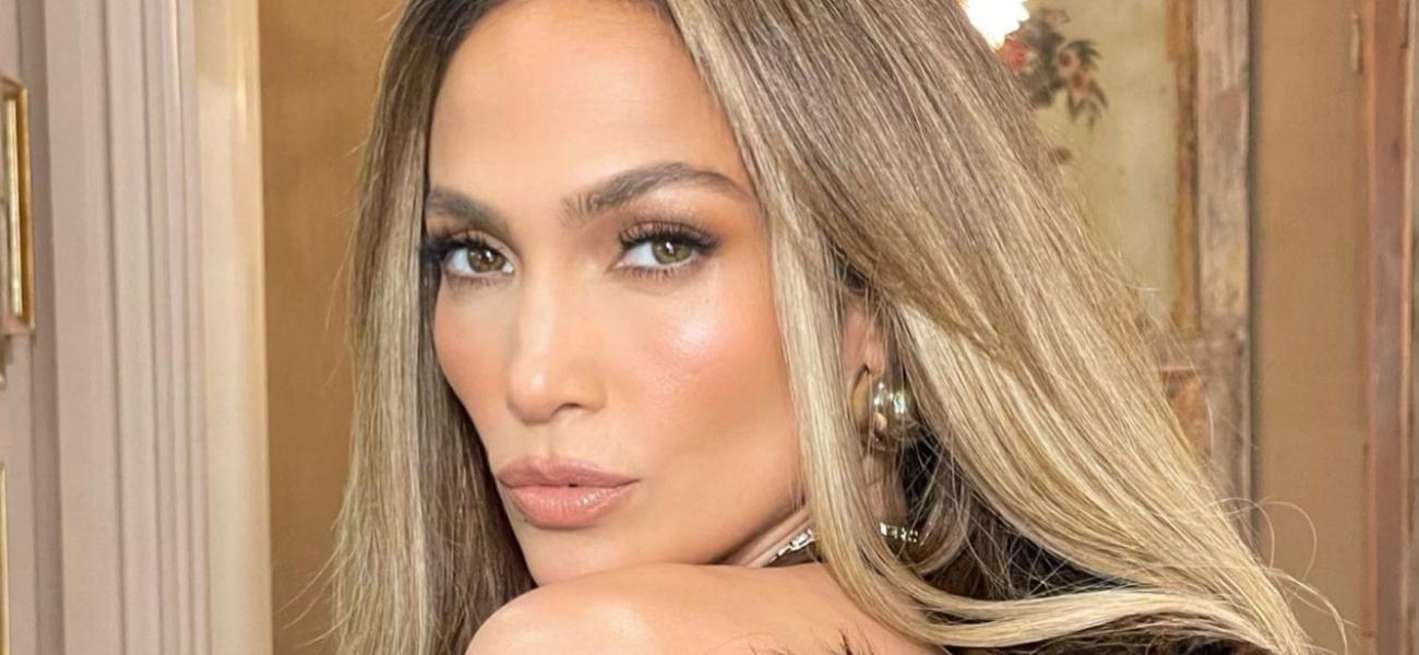 Jennifer Lopez Deemed ‘Insecure’ In Plunging Sheer Underwear