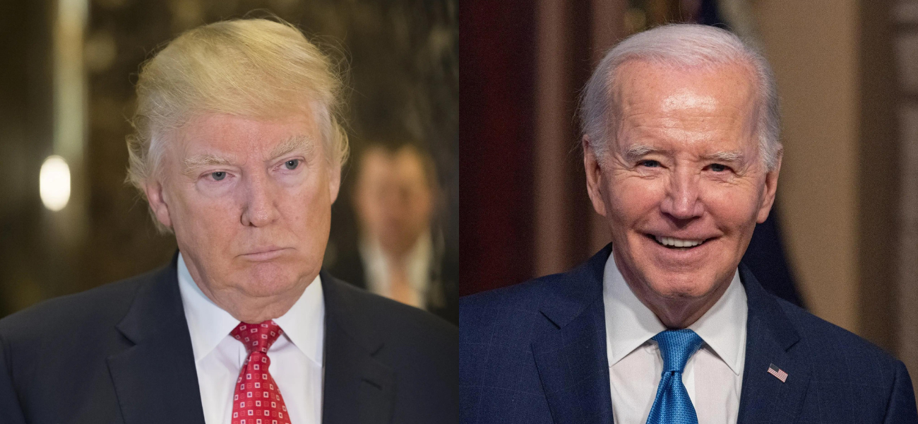 Donald Trump, Joe Biden