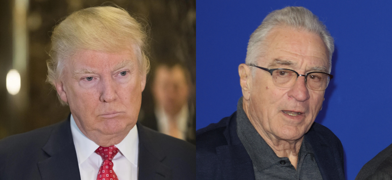 Robert De Niro, Donald Trump