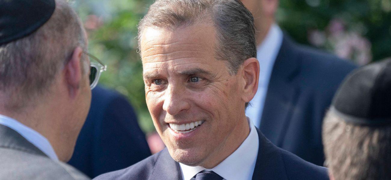 Hunter Biden smiling