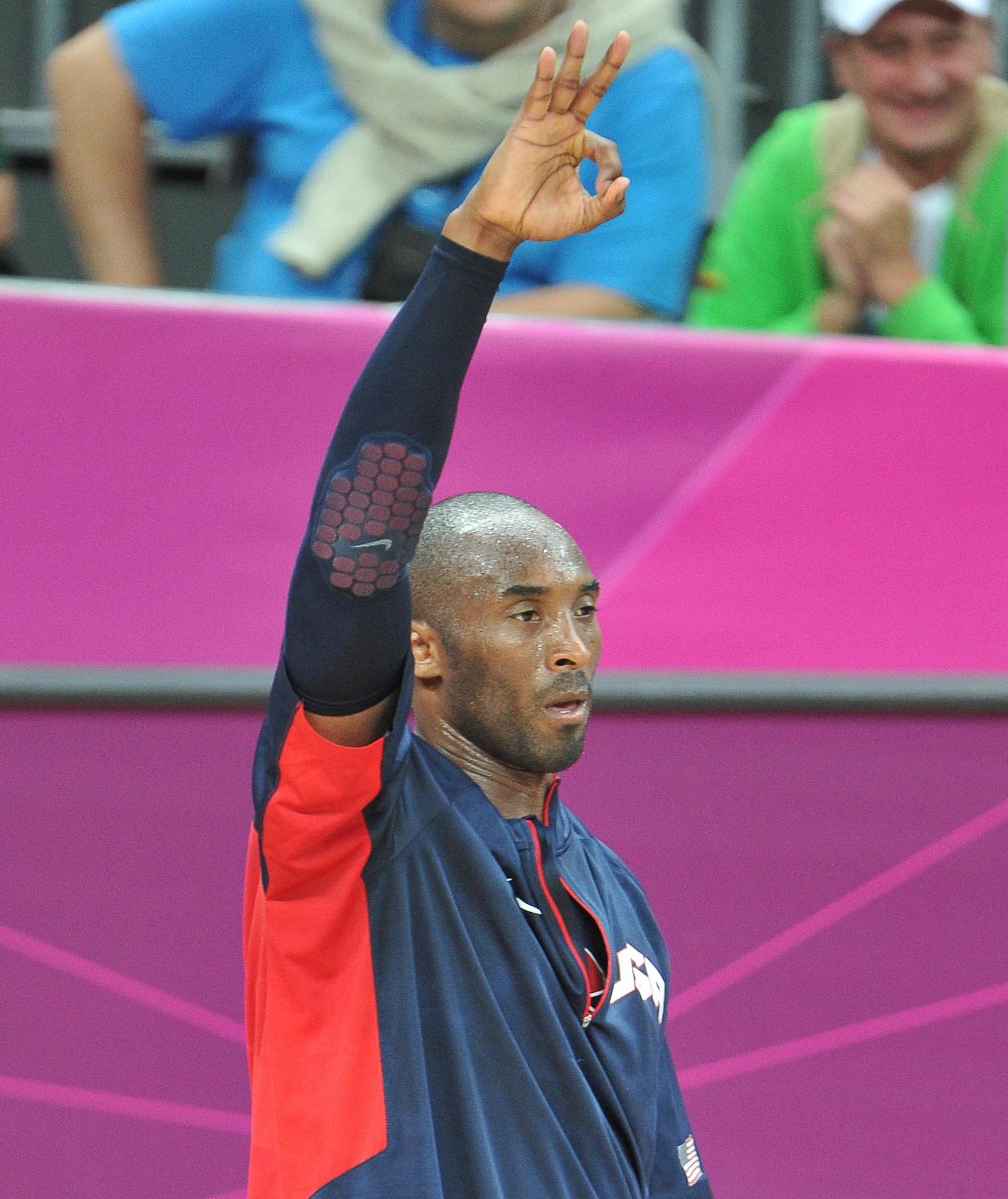 Kobe Bryant at 2012 London Olympic Games