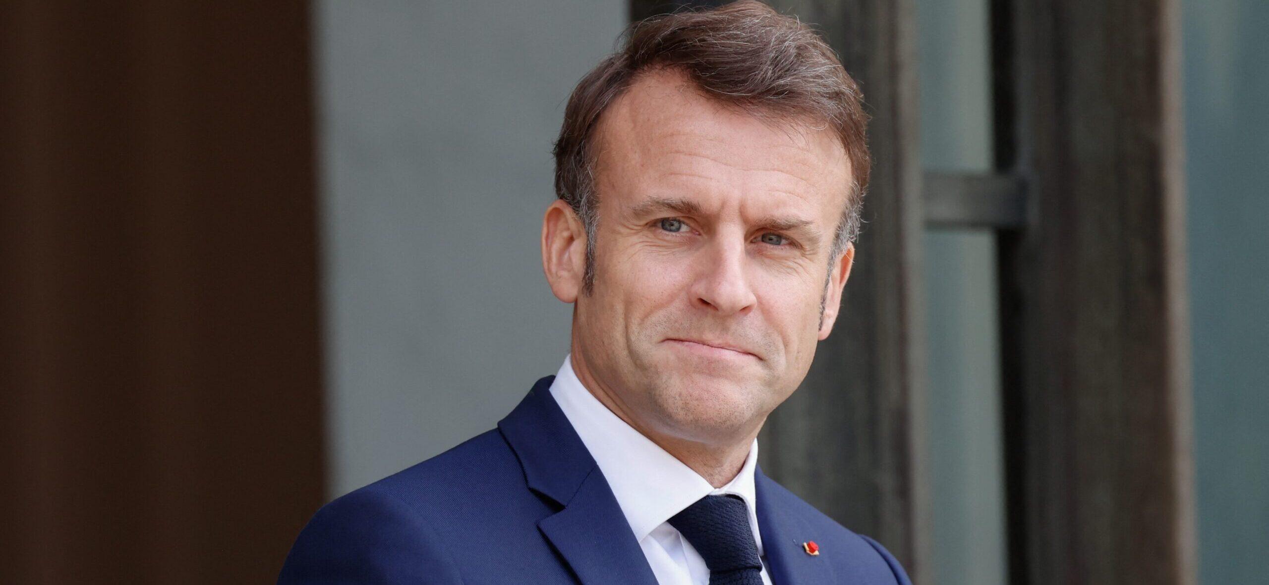 Emmanuel Macron receives Kaja Kallas, Prime Minister of the Republic of Estonia