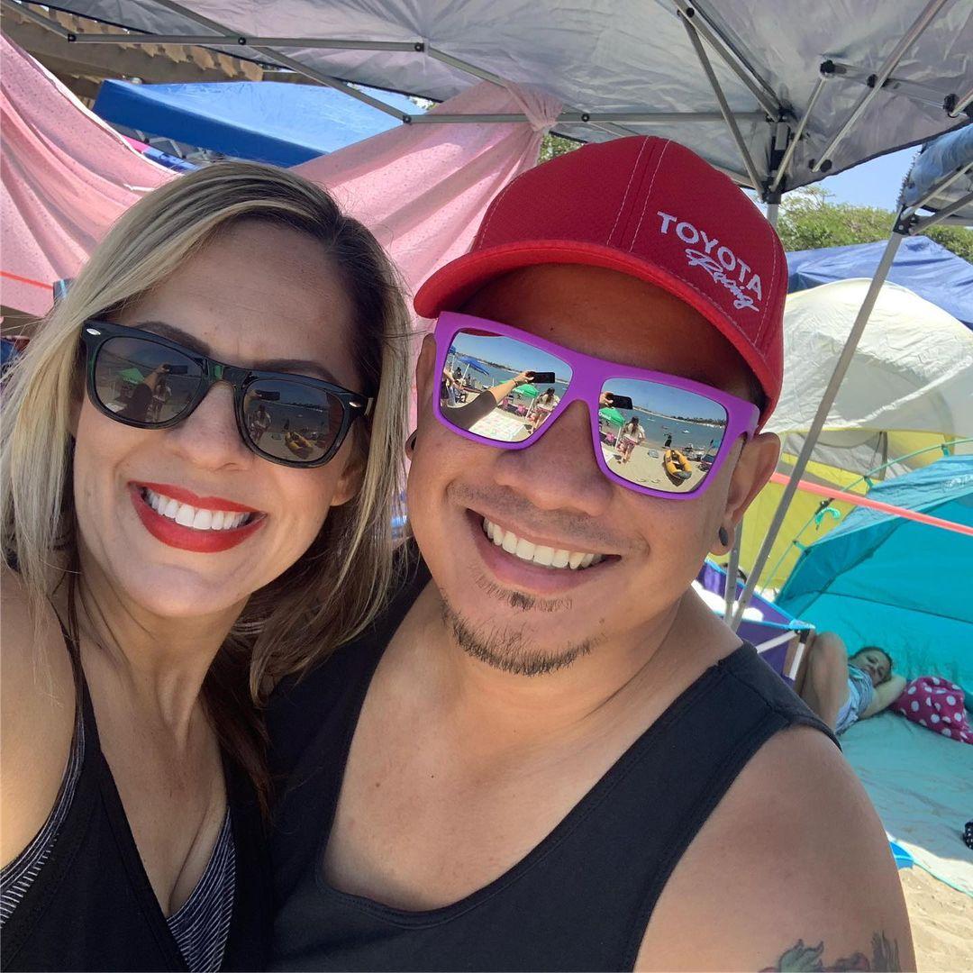 TikTok influencer Coree Ray and her husband