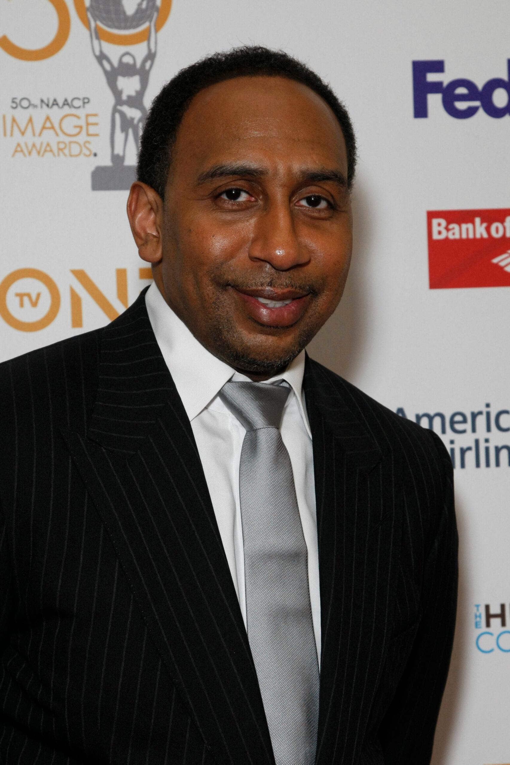 Stephen A. Smith in a tux