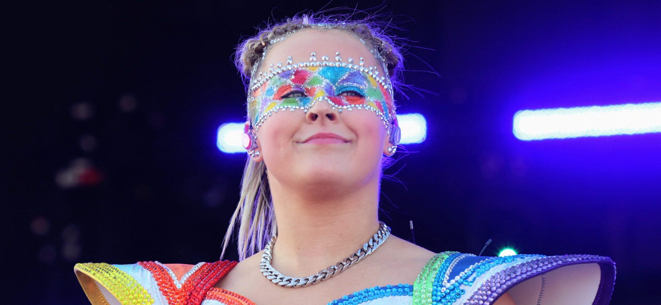 JoJo Siwa performs live on stage