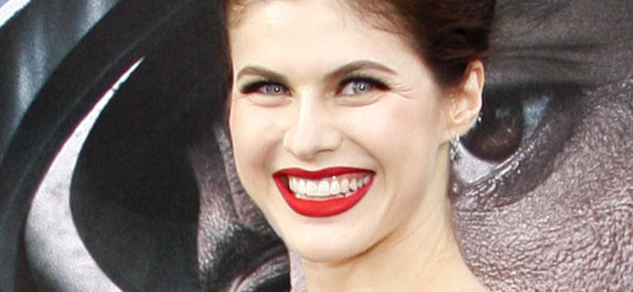 Alexandra Daddario smiling