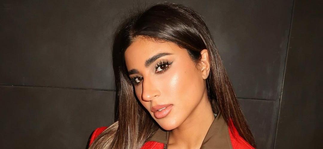 Laila Abdallah Stuns In Scarf And Denim Shorts Amid Joe Jonas Romance Rumors