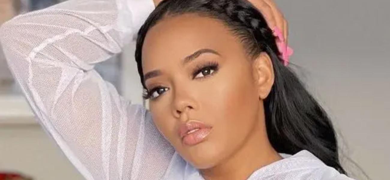 Angela Simmons close up