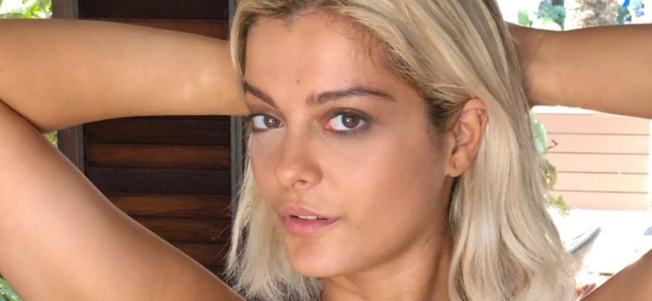 Bebe Rexha close up