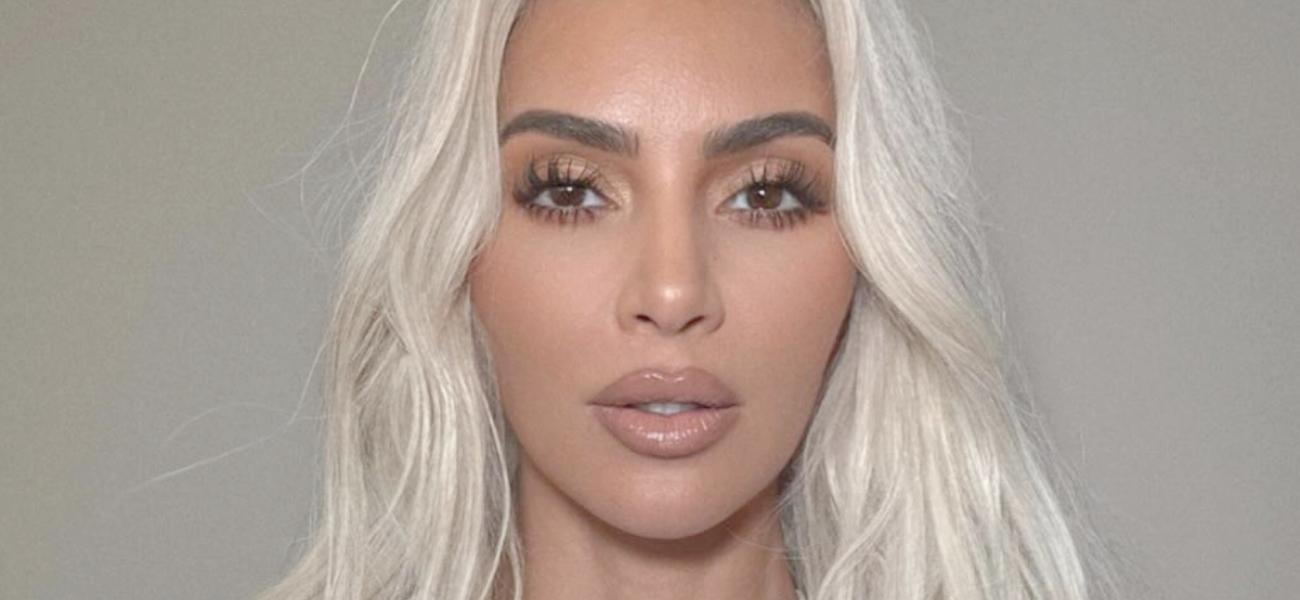 Kim Kardashian close up