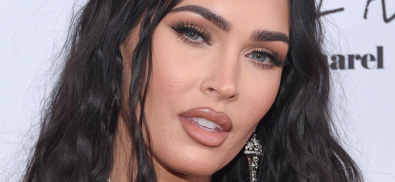 Megan Fox close up at an event