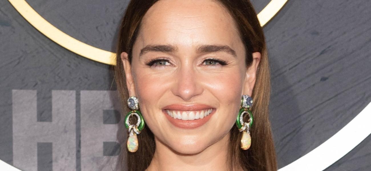 Emilia Clarke smiles close up