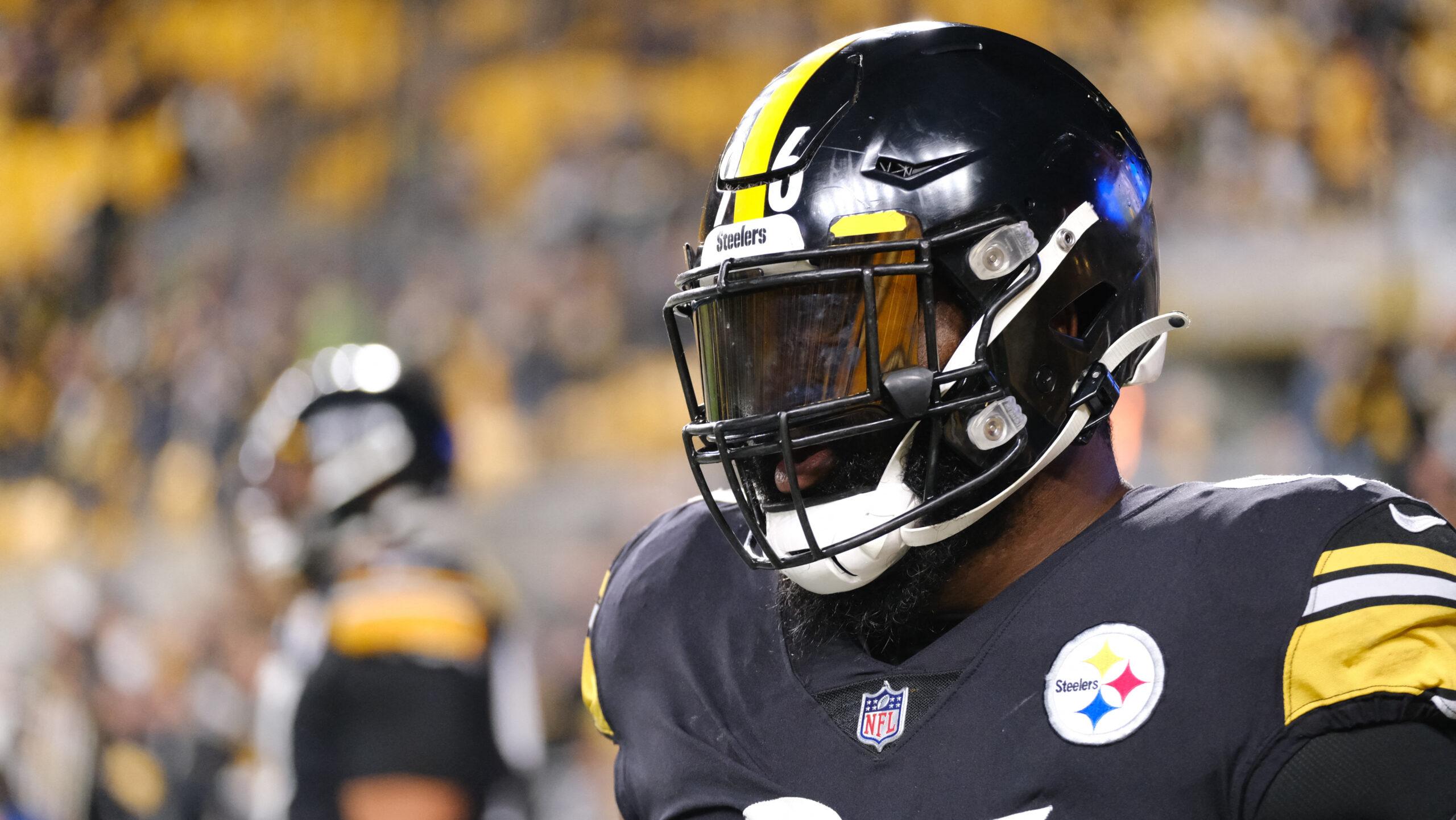 Isaiah Buggs during Pittsburgh Steelers game