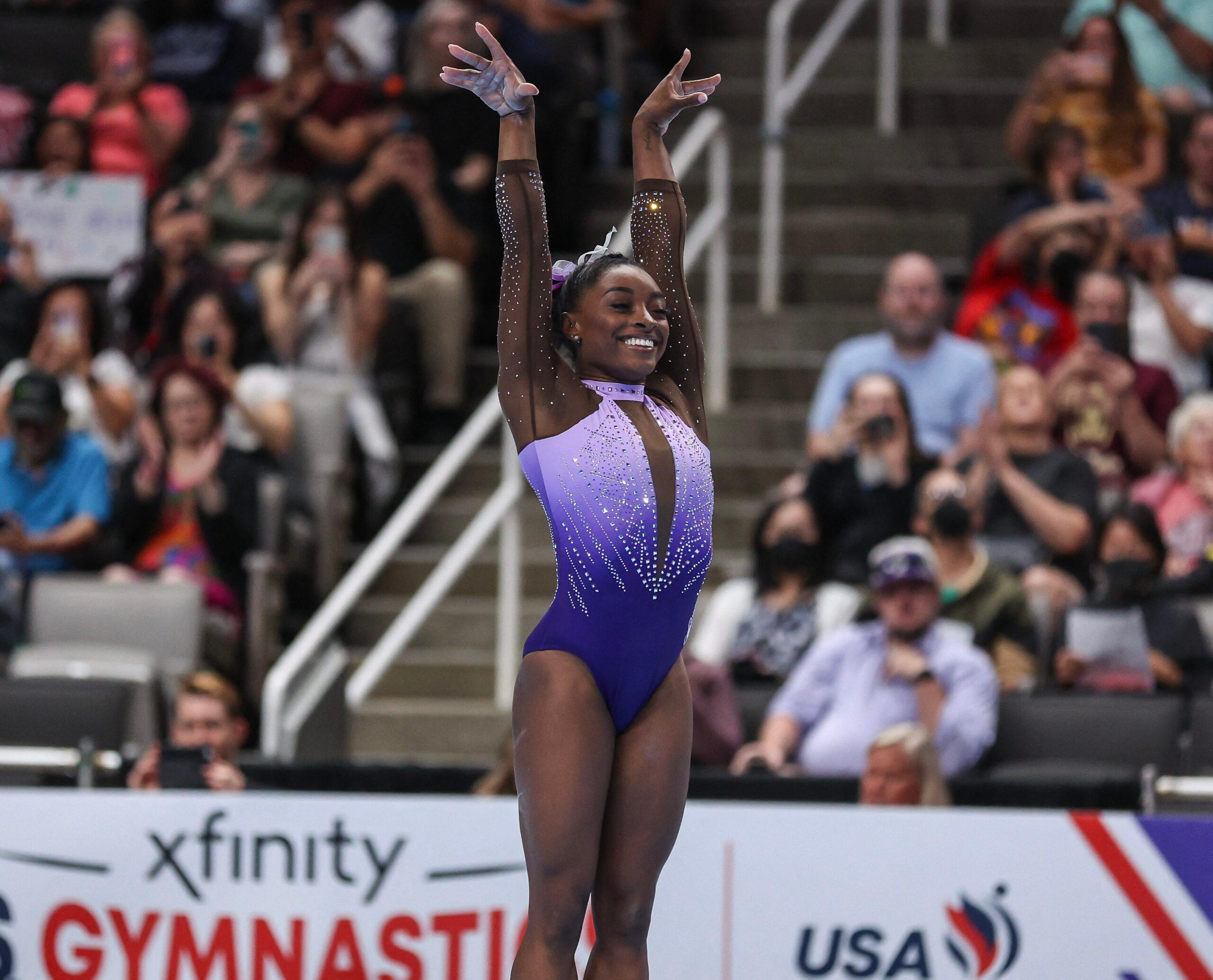 Simone Biles at 2023 U.S. Gymnastics Championships