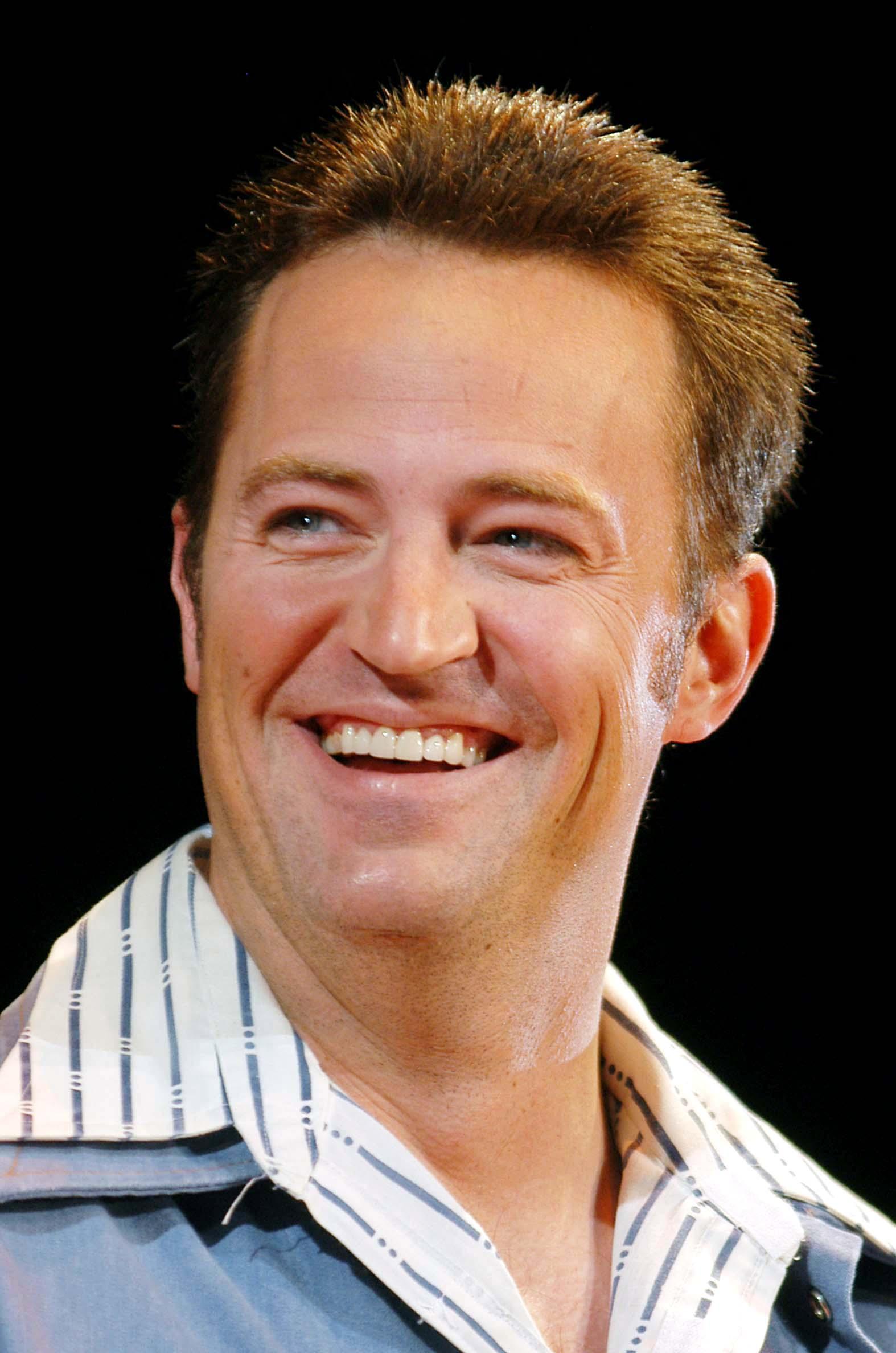 Matthew Perry at photocall for new play "Sexual Perversity In Chicago" at the Comedy Theatre