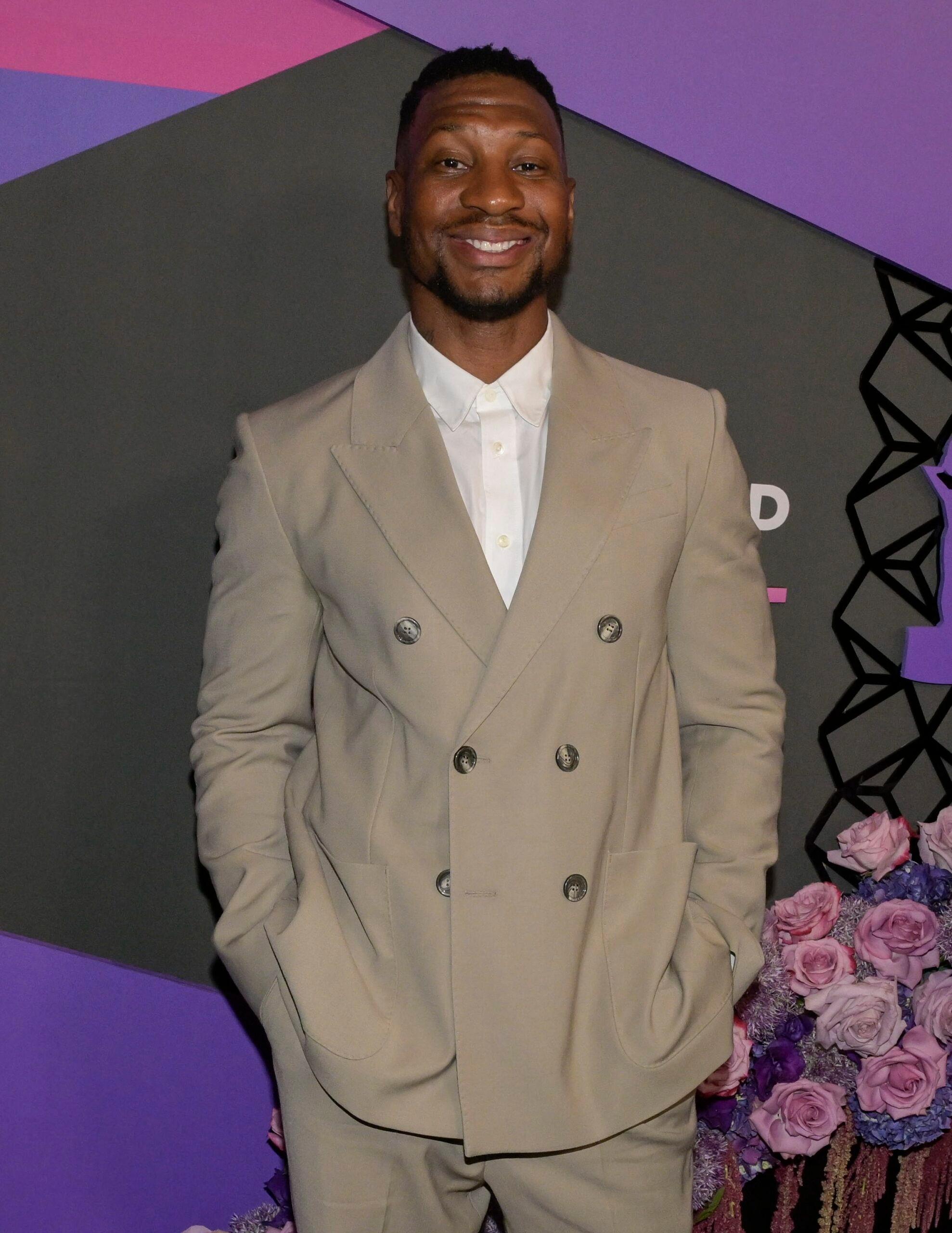 Jonathan Majors at the 4th Annual Hollywood Unlocked Impact Awards.