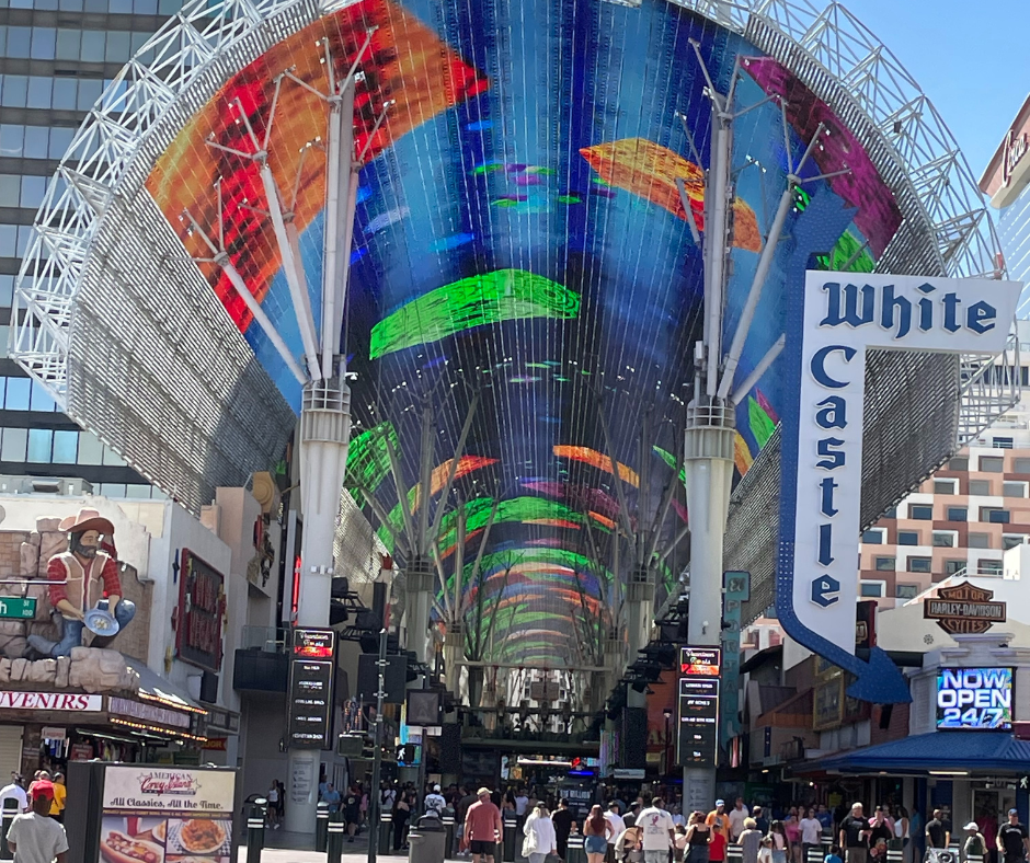 Fremont Street in Vegas