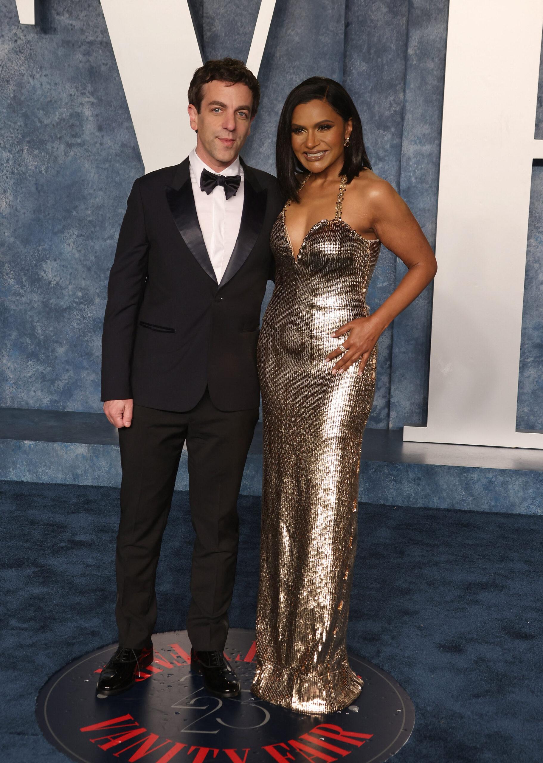 Mindy Kaling and B.J. Novak