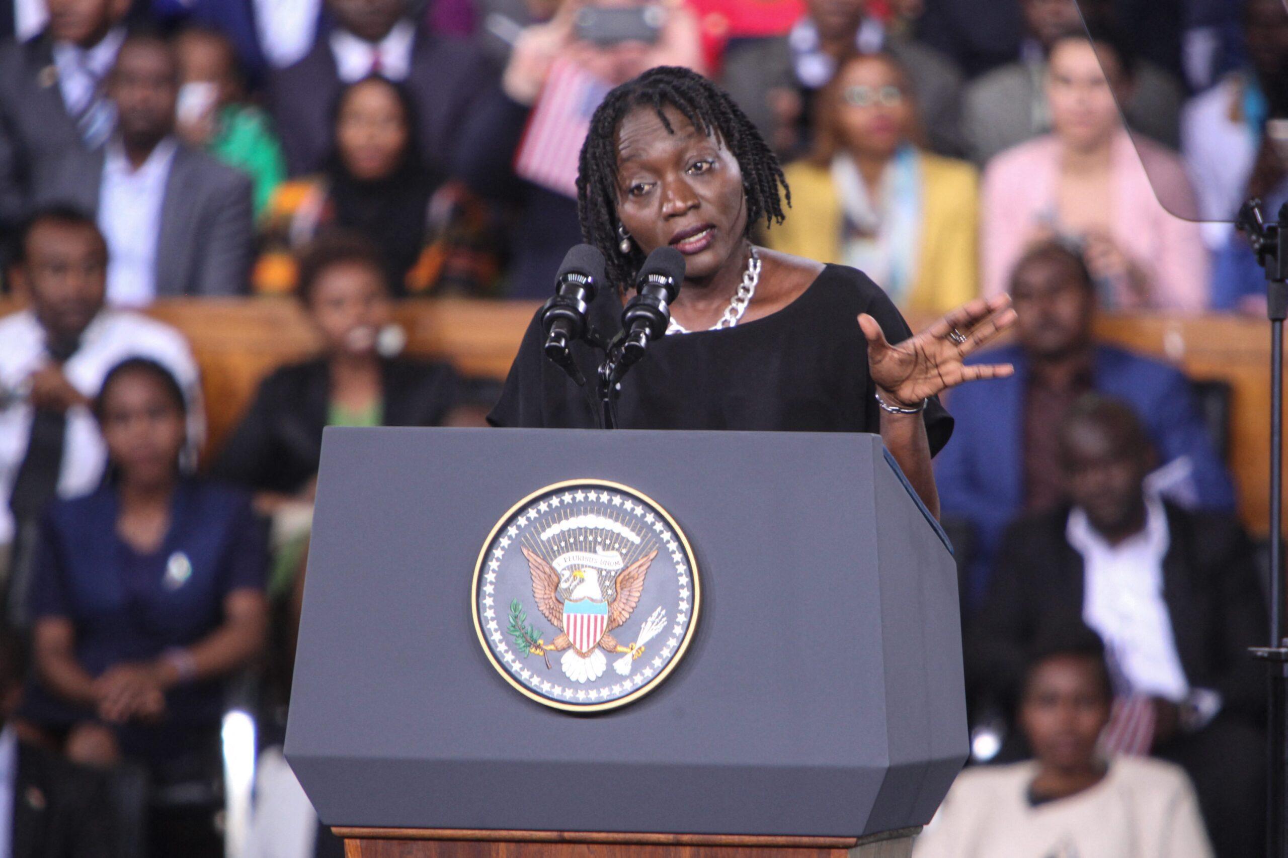 Barack Obama's half-sister Auma Obama