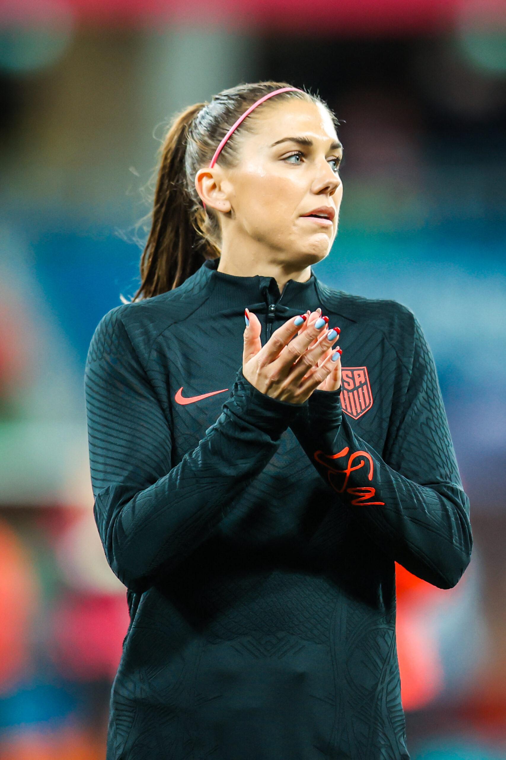 Alex Morgan at Sweden vs USA