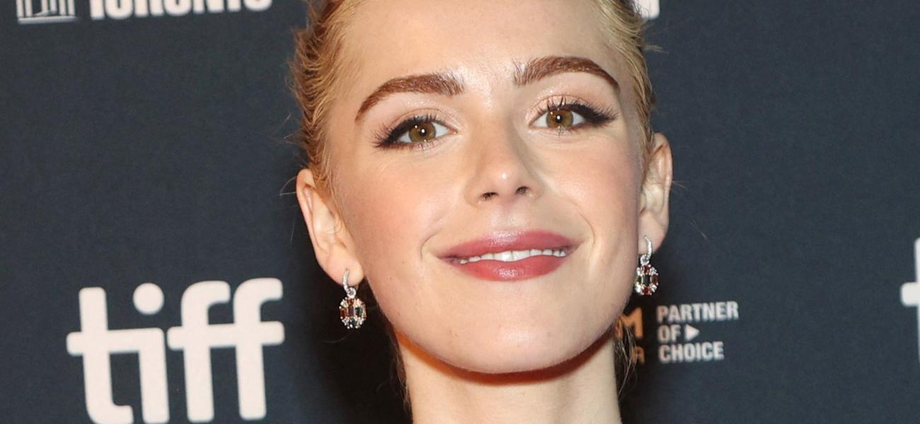 Kiernan Shipka smiles close up