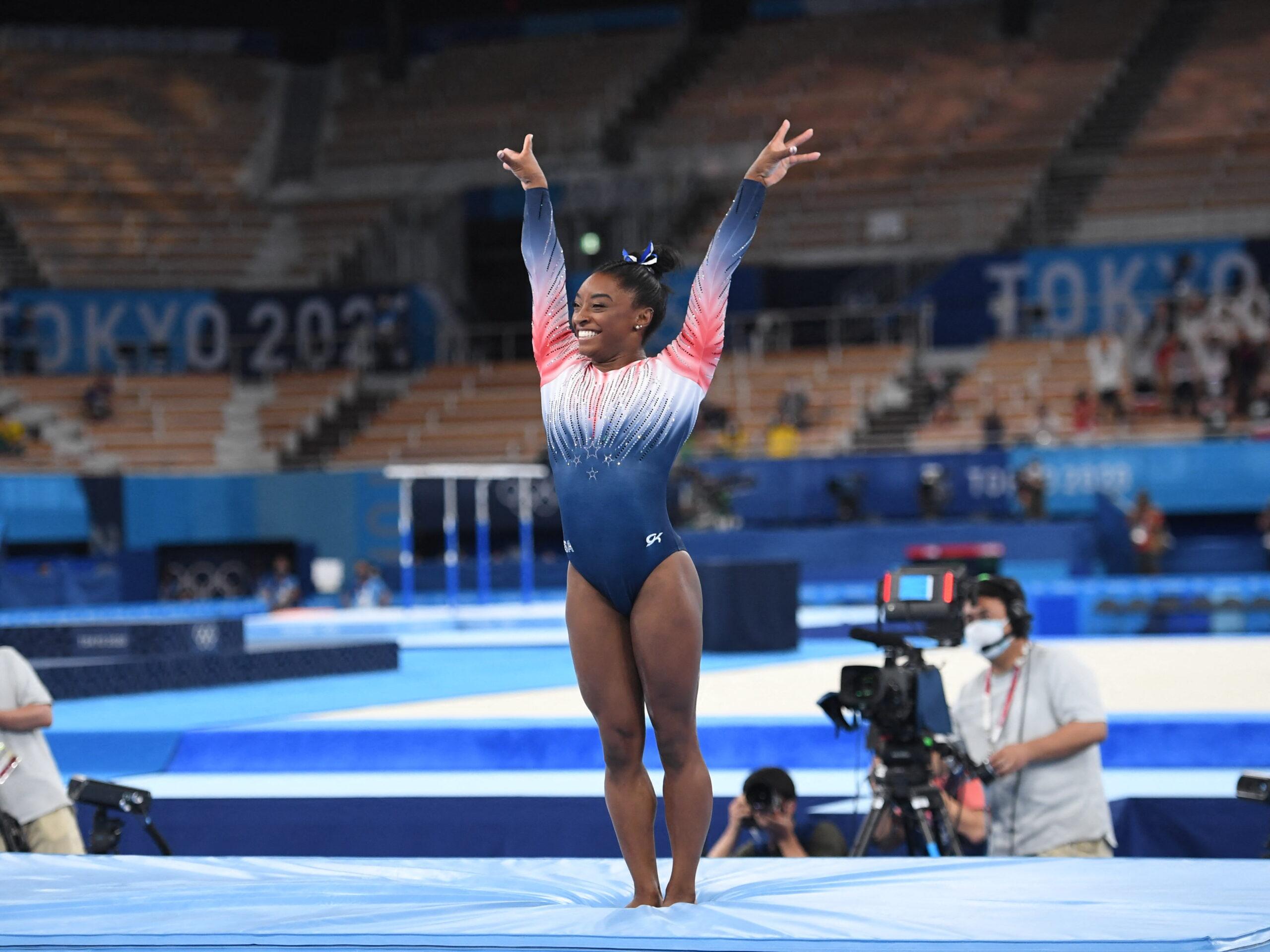 Simone Biles at Tokyo Olympics 2020