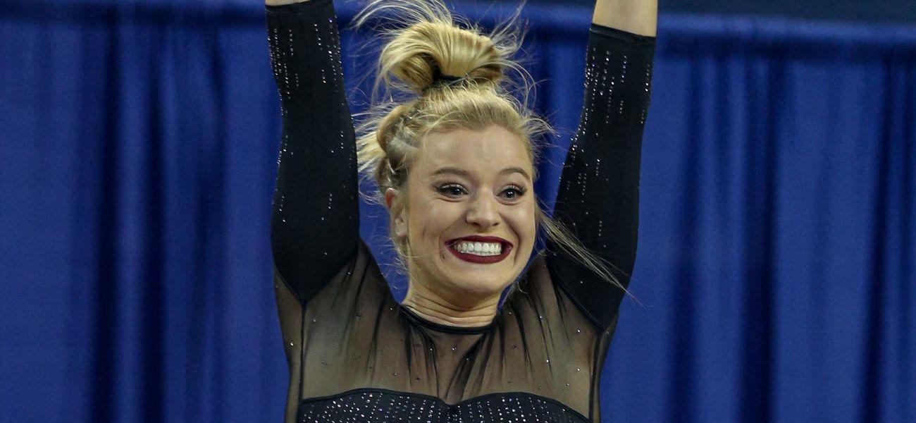 Gracie Kramer at NCAA Gymnastics 2019